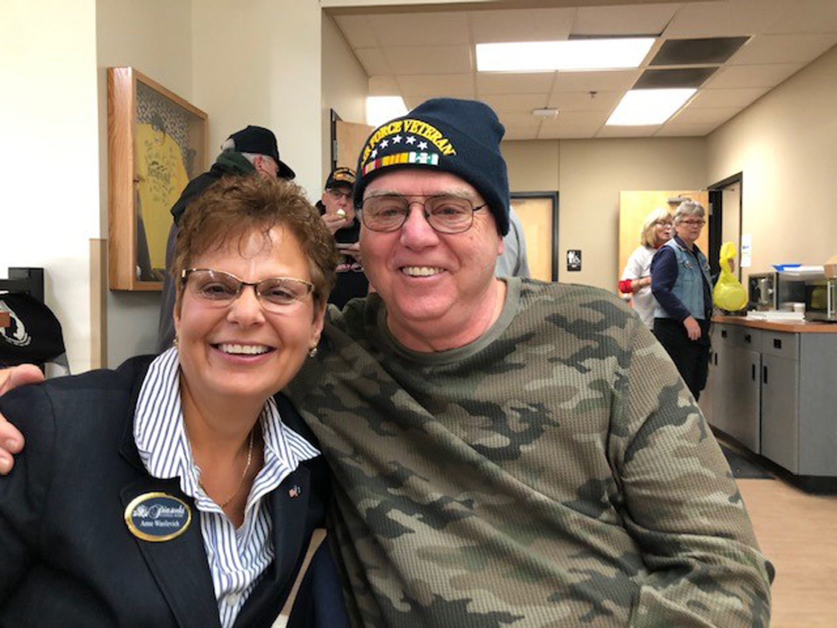 Heroes Cafe Anne Wasilevich and veteran.jpg